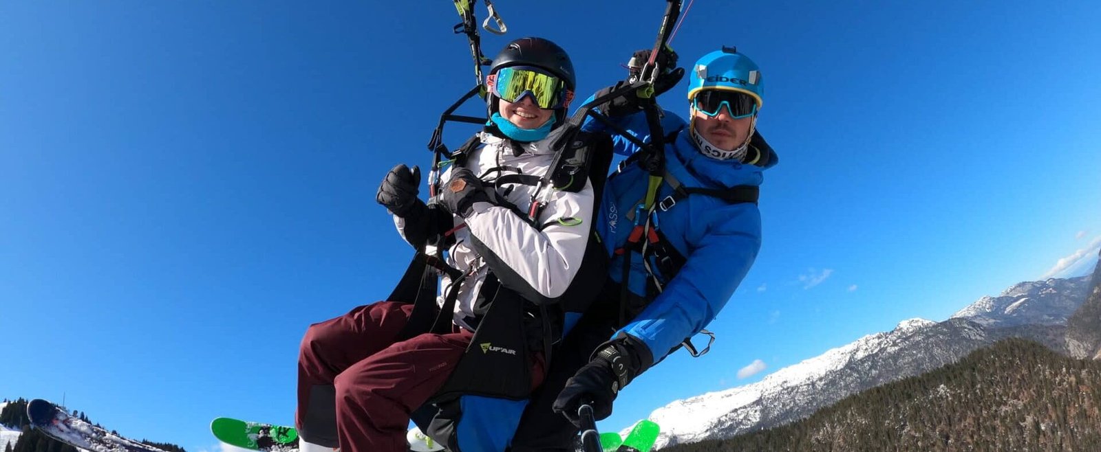 Vol en parapente à La Clusaz