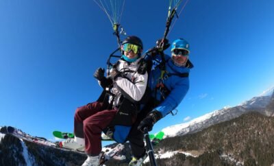 Vol en parapente La Clusaz